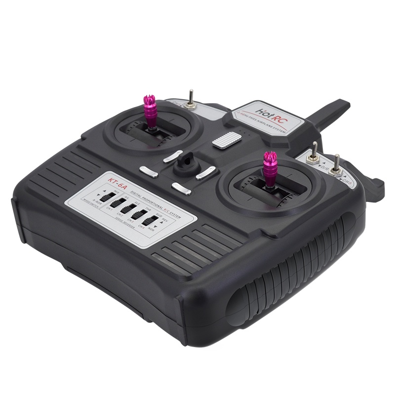 Bộ Truyền Tín Hiệu KT-6A 2.4G 6CH Rc FHSS & 6CH Kèm Hộp Cho Máy Bay Điều Khiển Từ Xa
