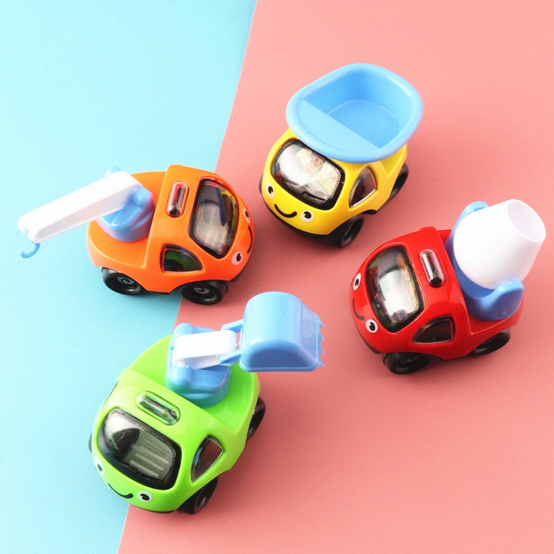 Đồ chơi xe ô tô mini mô hình công trường chạy đà - Nhựa ABS an toàn - Đồ chơi xe mô hình KG15