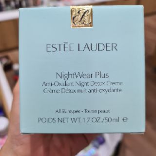 Kem Dưỡng Đêm Kem Dưỡng Estee Lauder NightWear Plus Moisturizer Anti-Oxidant Night Detox Creme (50ml)