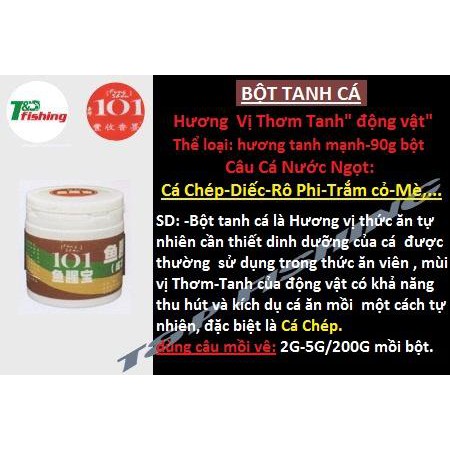 Hương liệu pha chế mồi câu 101 Đài Loan
