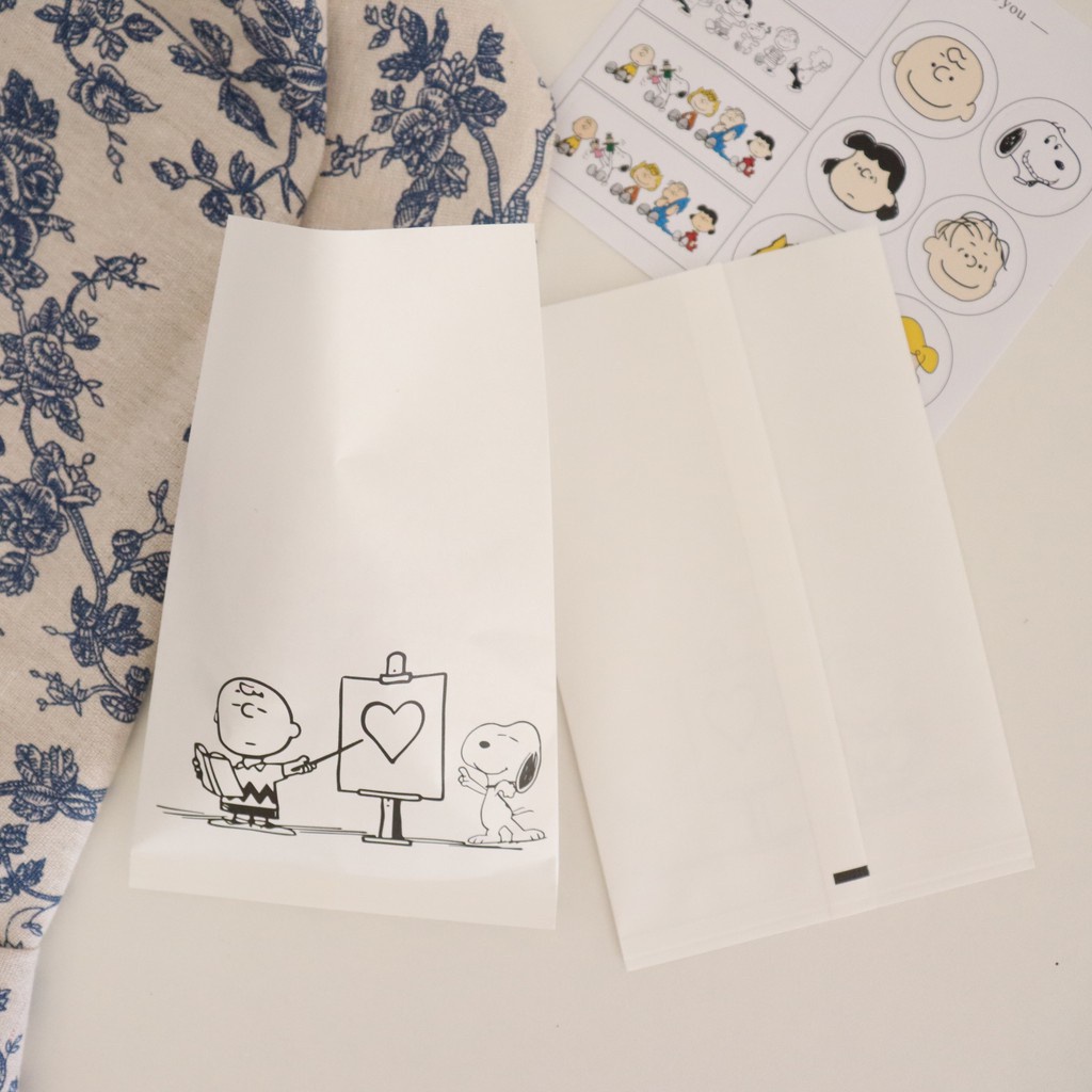 GaLiCiCi Snoopy Snoopy Túi quà tặng túi giấy