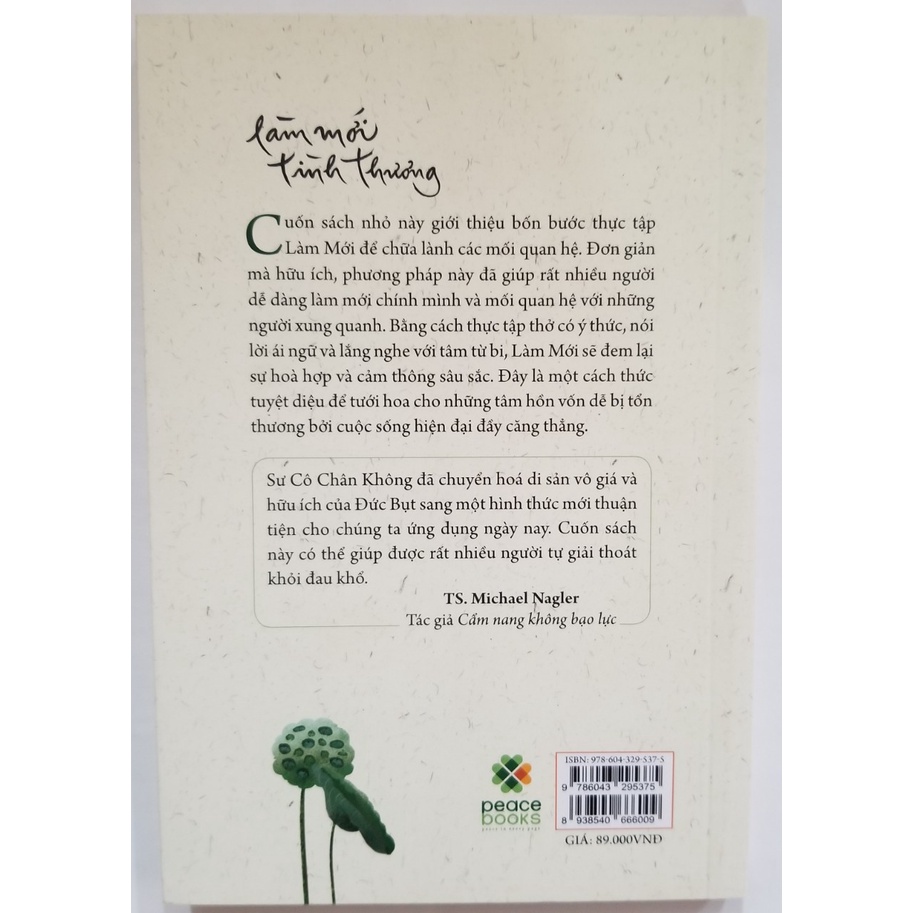 Sách- Làm Mới Tình Thương- Bốn Bước Tái Lập Truyền Thông