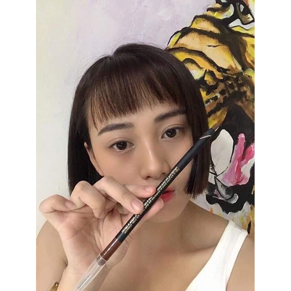 Chì xé kẻ mày Haozhuang cứng phẩy sợi Eyebrow Pencil sắc nét chuyên dùng cho Makeup trang điểm