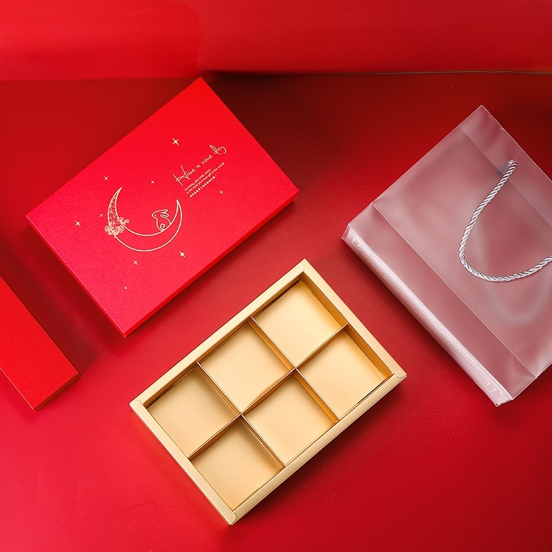 10 bộ bỏ túi hộp 6 bánh 75 gam mẫu Thỏ ngọc