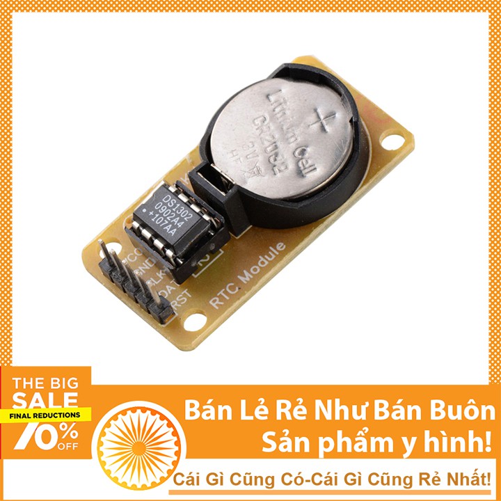 Module thời gian thực RTC Ds1302