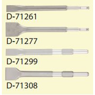 MŨI ĐỤC DẸP MAKITA  - 20 & 40MM - CHUÔI GÀI SDS-PLUS VÀ HEX (17MM ) - CHÍNH HÃNG