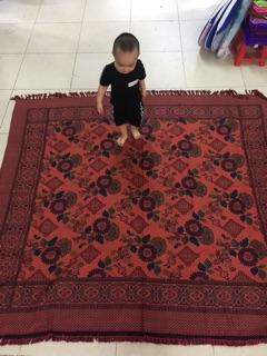 Thảm thổ cẩm trám hoa
