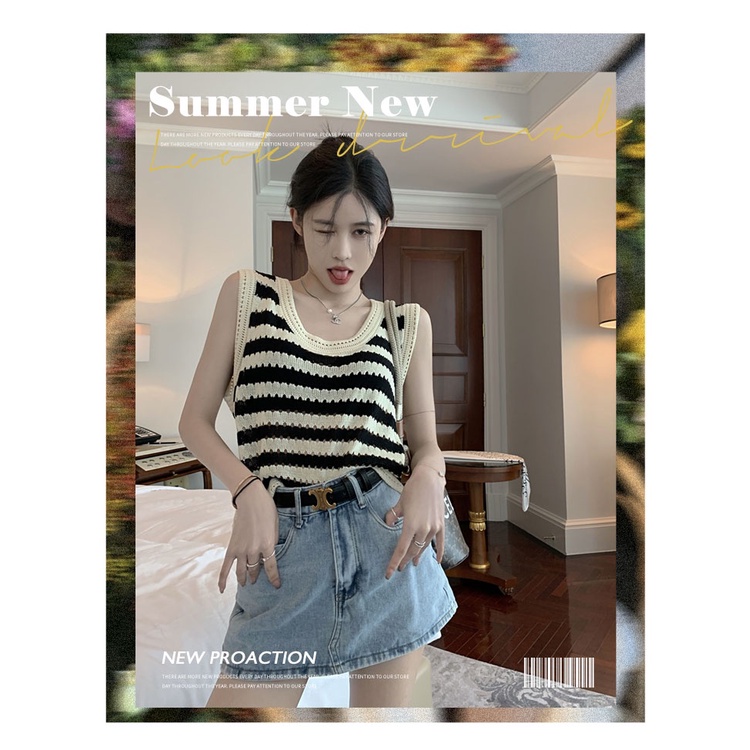 ÁO KẺ SỌC ĐEN TRẮNG