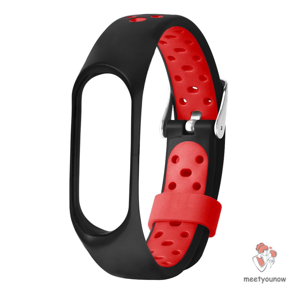 Dây đeo đồng hồ thông minh Xiaomi Miband 3 kiểu dáng cá tính