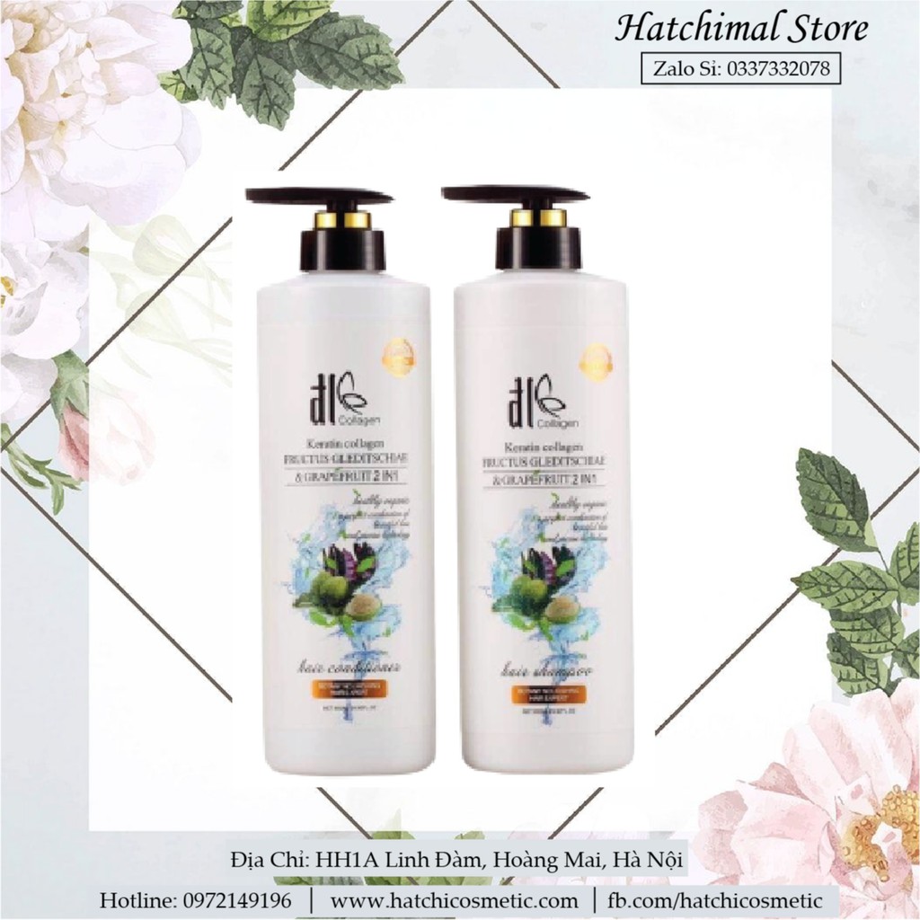 Cặp Gội - Xả Bổ Sung Tinh Chất Bồ Kết & Vỏ Bưởi Thiên Nhiên