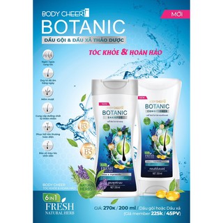 Dầu xả Botanic Conditioner - Thái Lan