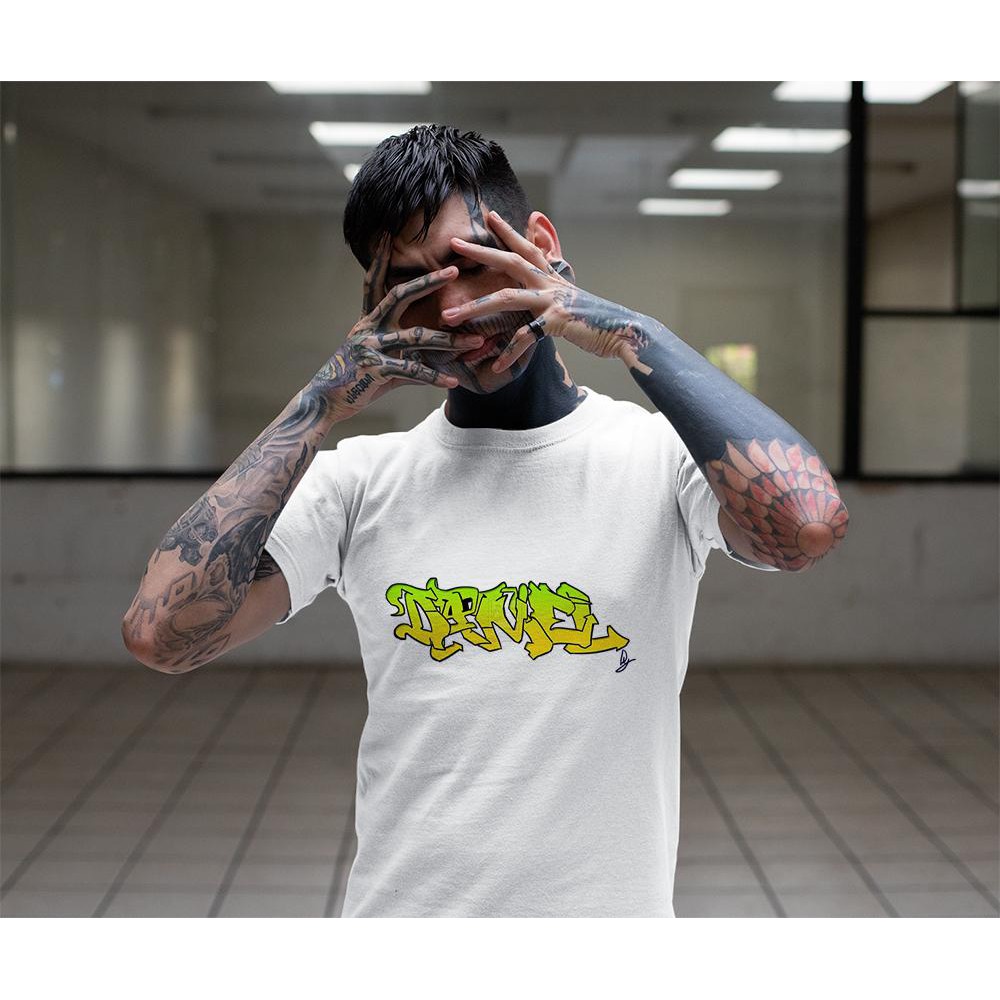 Áo thun Nam in hình Vintage graffiti style - Cotton Thun Phong Cách Cá Tính - Cực Chất Và Đẹp