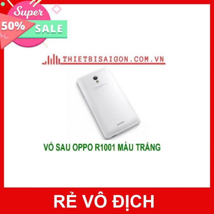 NẮP LƯNG OPPO R1001 MÀU TRẮNG