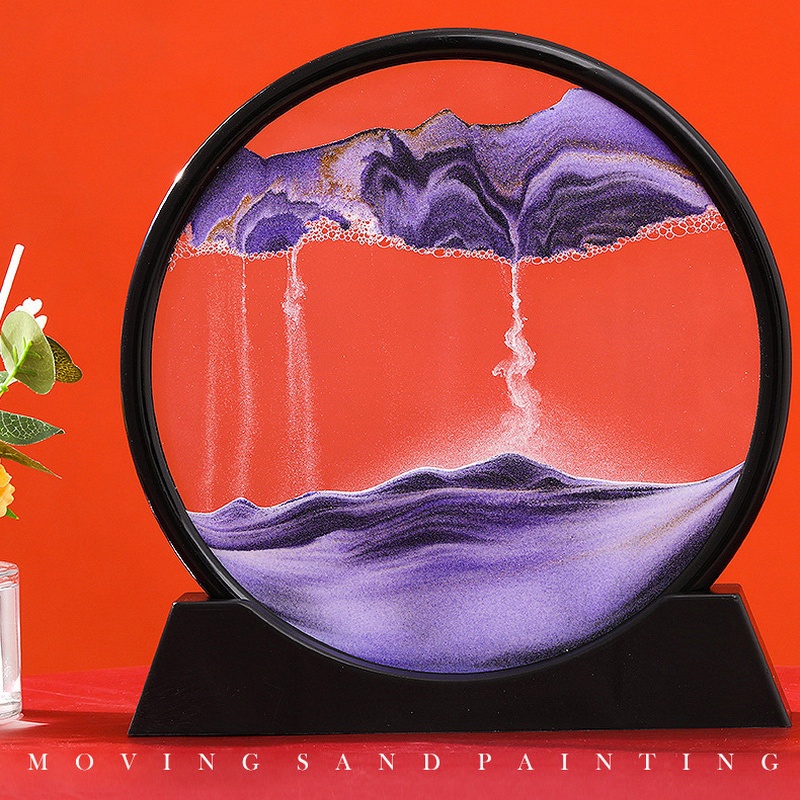 [ Cực Đẹp ] Tranh Trang Trí Hạt Cát Chảy Lún 3D Chuyển Động Nghệ Thuật