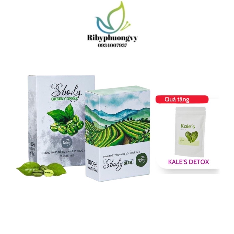Sbody nấm giảm cân - combo giảm cân sbody slim tặng detox