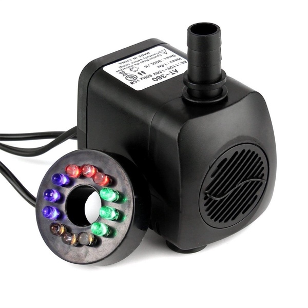 Máy bơm nước mini có đèn LED dùng cho bể cá chất lượng cao