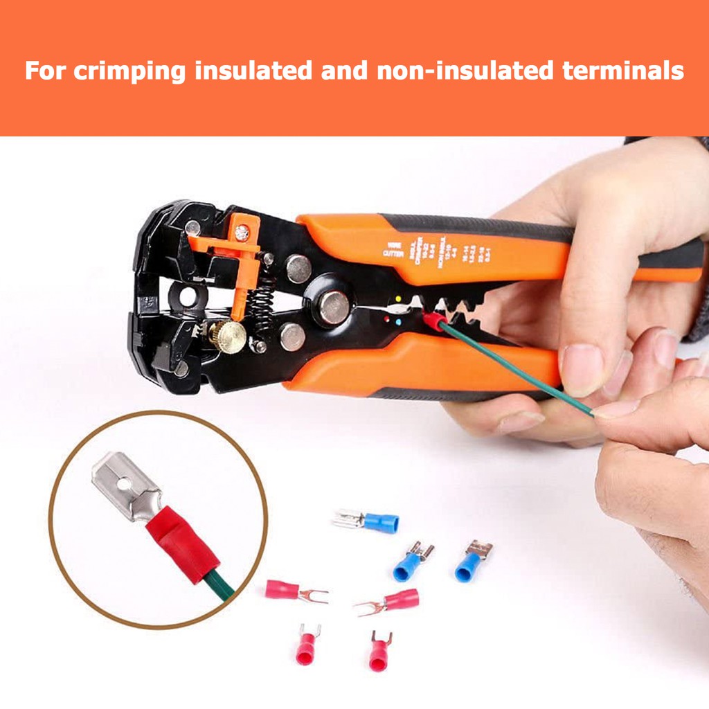 Kìm tuốt dây điện - tự động cắt dây, bấm cos đa năng