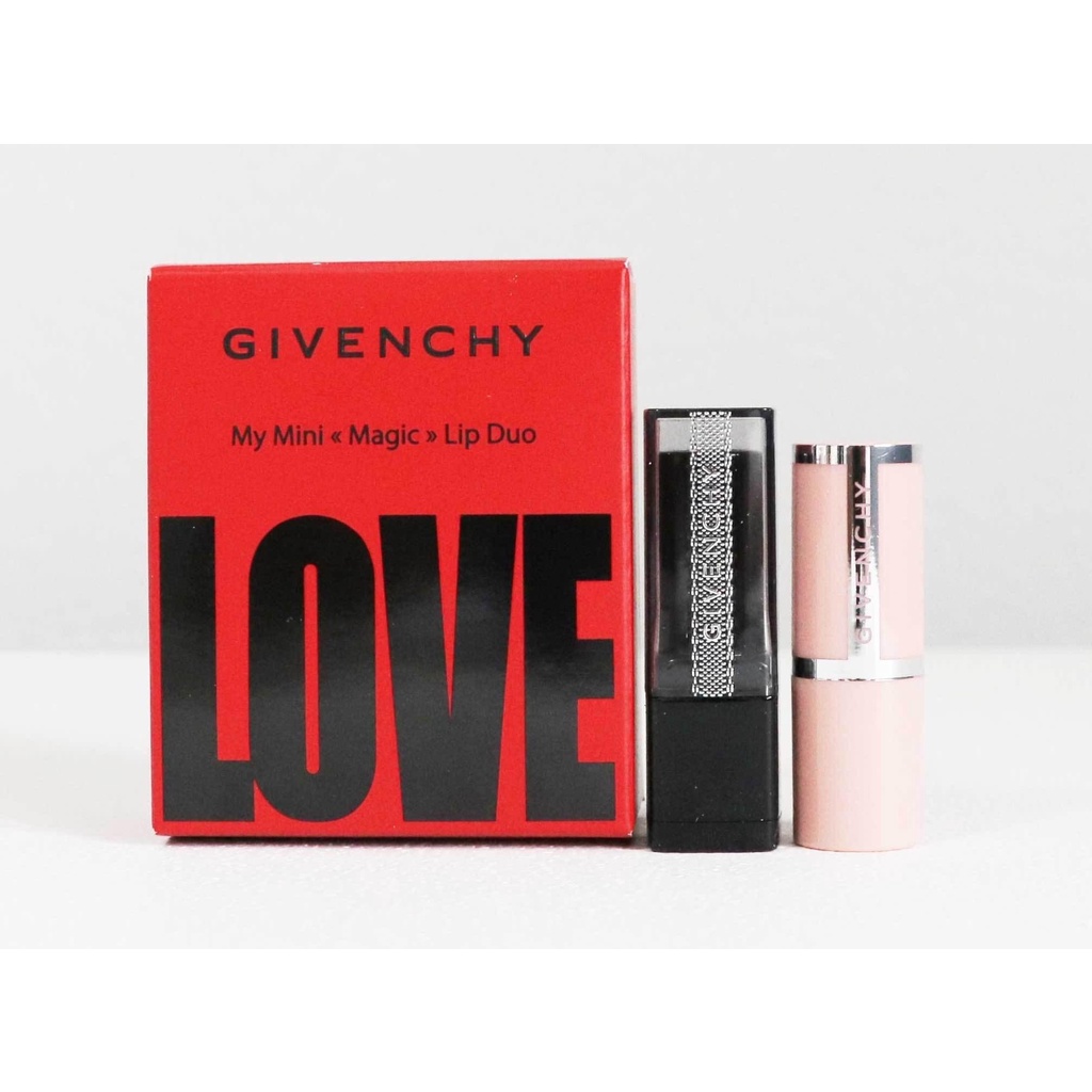 Set son dưỡng Givenchy Mini Magic Lip Duo