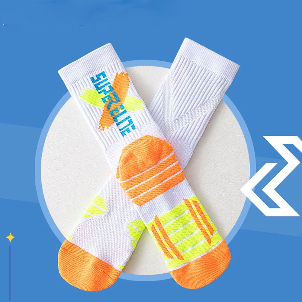 MIQUEL Vớ Bóng Rổ Unisex Đơn Giản Thoải Mái Nhiều Màu Sắc