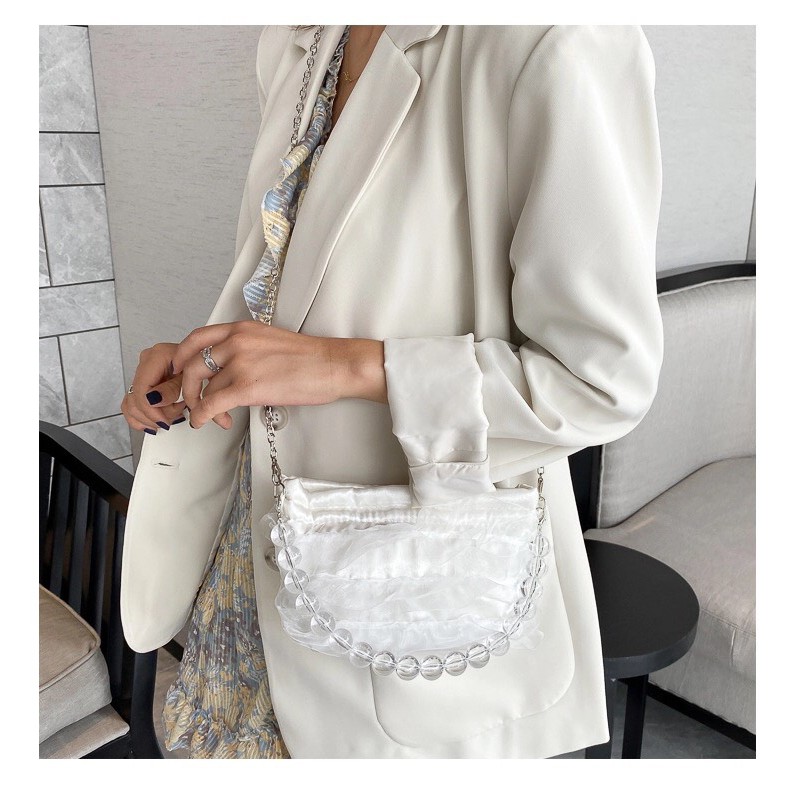 Túi Xách Nữ -  Túi Đeo Chéo - Túi Kẹp Nách Style Công Chúa Bạch Tuyết KT07