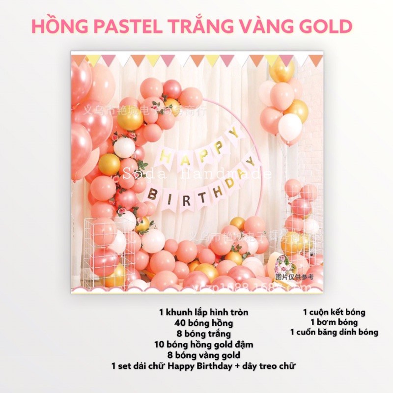 SET TRANG TRÍ SINH NHẬT CHO BÉ YÊU