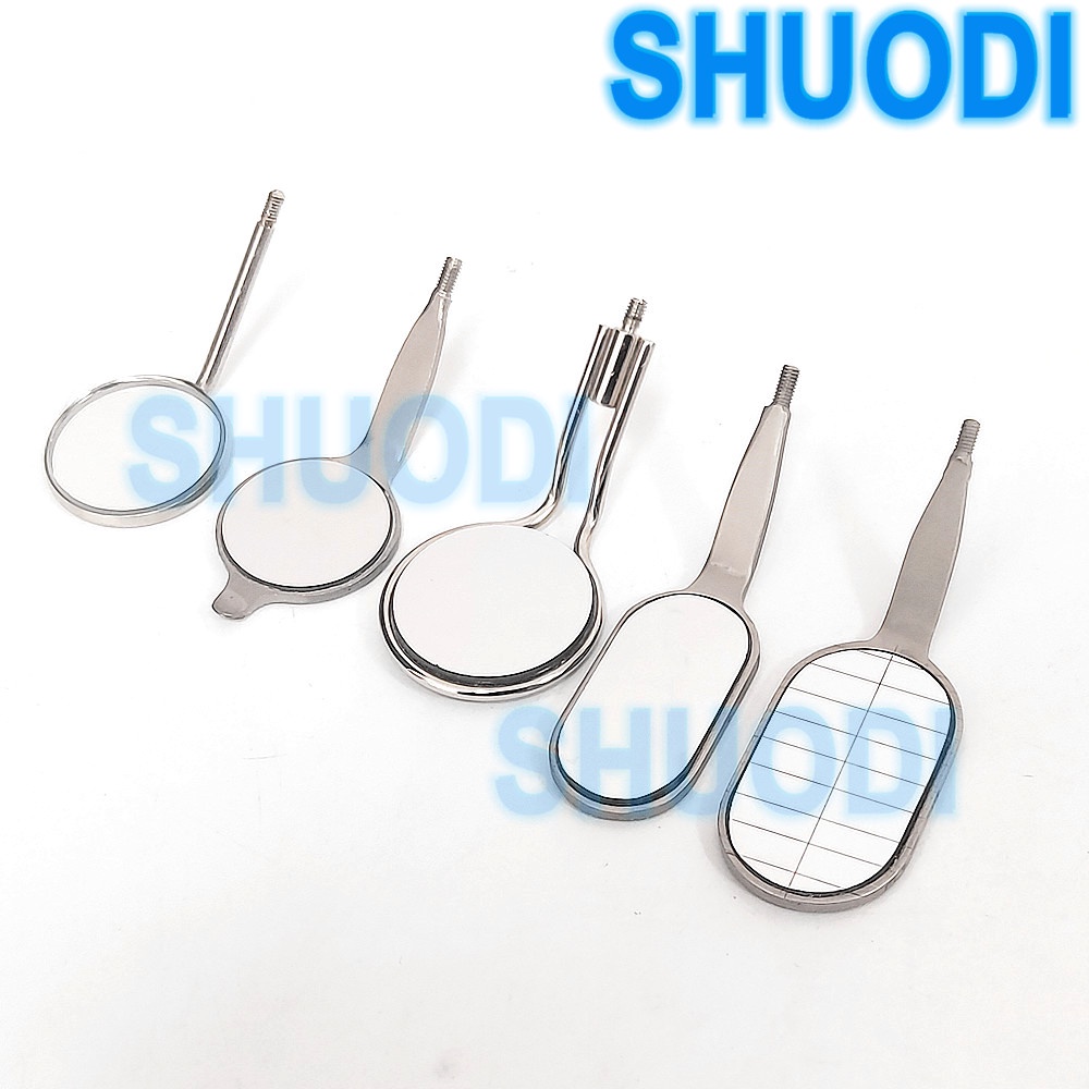 Gương Cầm Tay Có Thước Đo Răng Miệng Chăm Sóc Răng Miệng Bằng Kính Chuyên Dụng