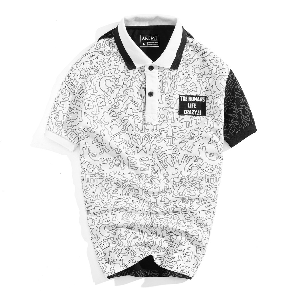 Áo Thun Polo Nam HUMAN tay ngắn,cao cấp form chuẩn, thiết kế phong cách năng động cá tính, AREMI ARPL120