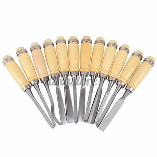 Set 12 Dụng Cụ Chạm Khắc Gỗ Cao Cấp