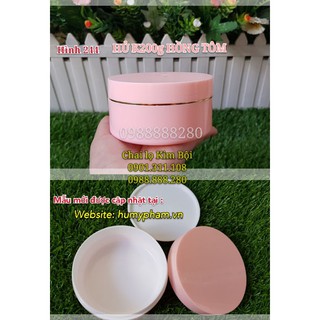 COMBO 20 HỦ ĐỰNG KEM 200g HỒNG TÔM