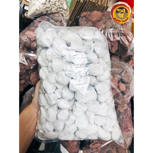 Đá long vũ(nham thạch trắng)vật liệu lọc bể cá, bể thủy sinh