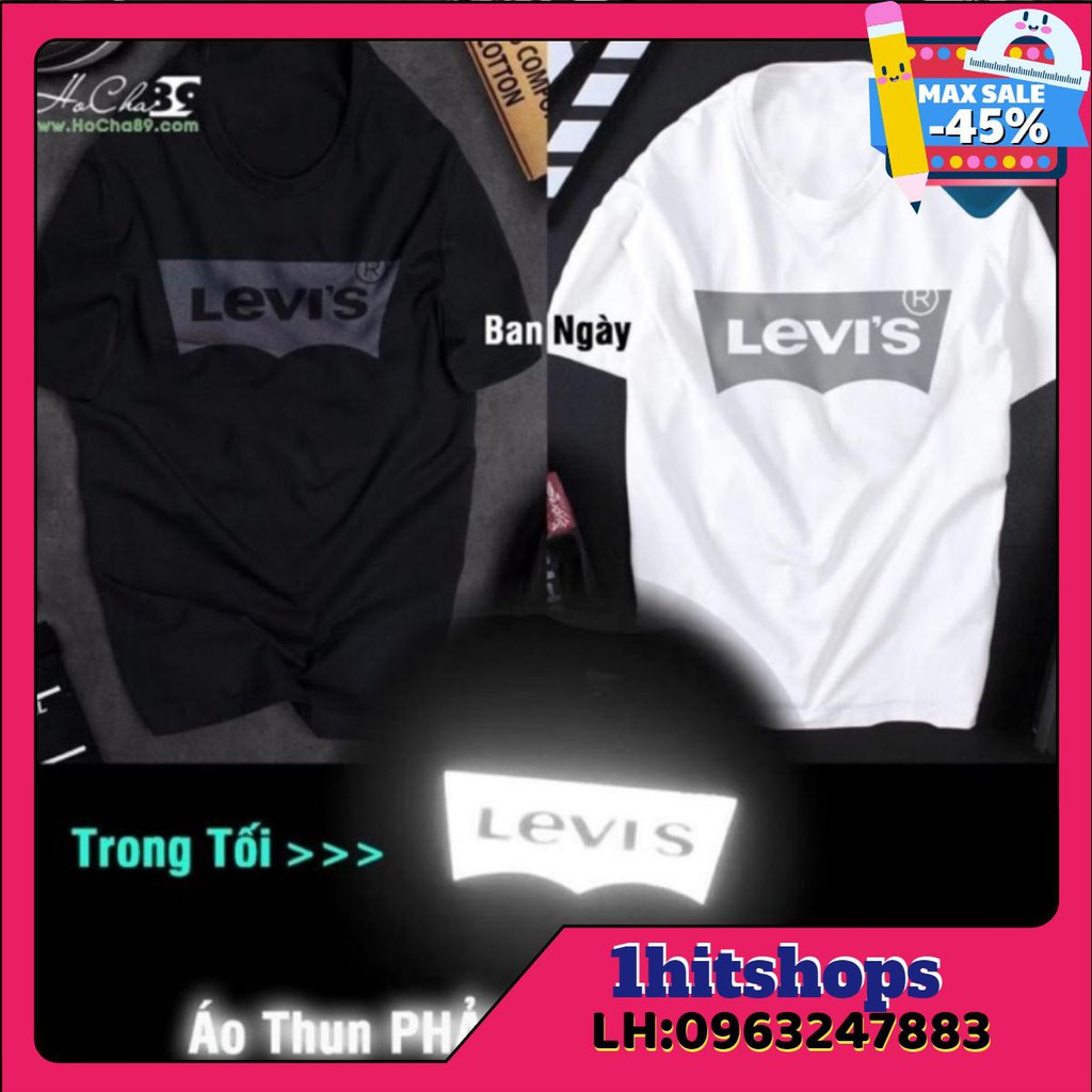 Free ship - Áo thun phản quang LEVI
