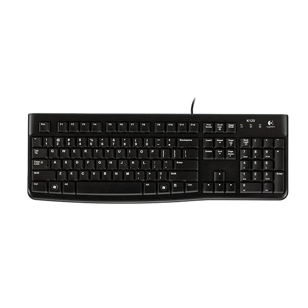 Bàn Phím Có Dây Logitech K120 - Hàng Chính Hãng