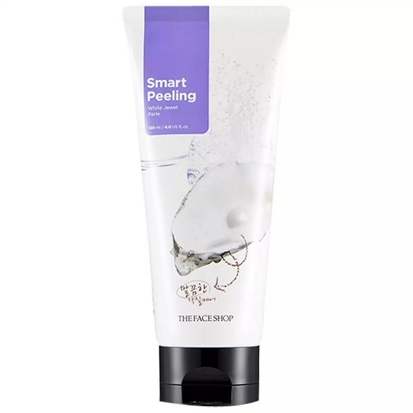 [Chuẩn Auth] Tẩy tế bào chết ngọc trai The Face Shop Smart White Jewel Peeling 120ml