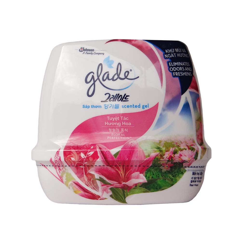 Sáp Thơm Glade Nhập Khẩu Thái Lan 180G - Sáp thơm phòng khử mùi, hương thơm dịu nhẹ
