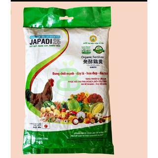 Phân gà hữu cơ 1kg nhật bản đầu trâu bình điền
