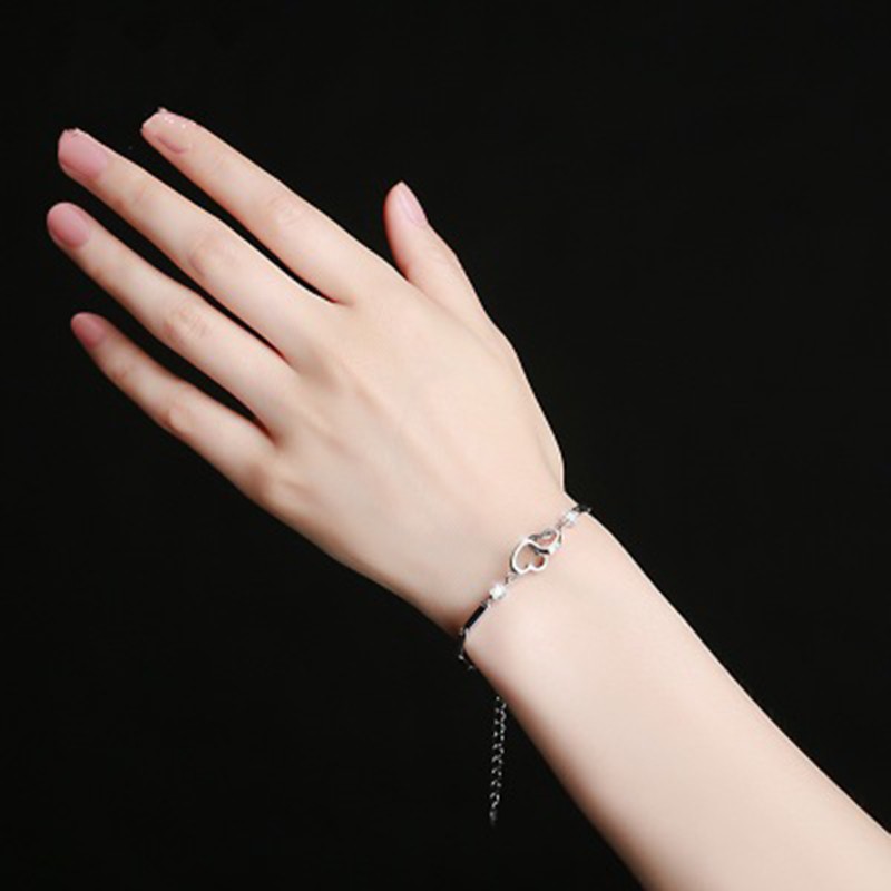 Vòng tay bạc 925 thời trang Trang sức cho phụ nữ