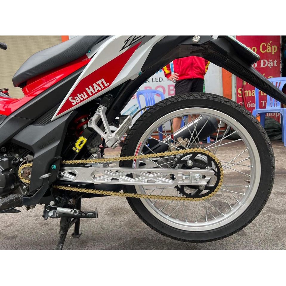 GẮP NHÔM MAGIC BOY ( V2 ) EX150 / WINNER / SONIC CNC NGUYÊN KHỐI ( XÁM - BẠC -ĐEN )