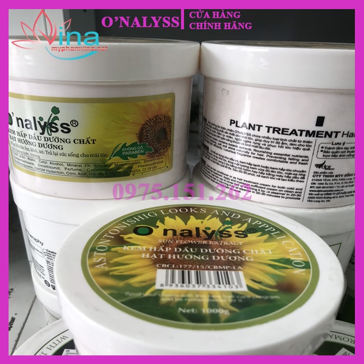 Hấp dầu Onalyss dưỡng chất hạt hướng dương 1000gr