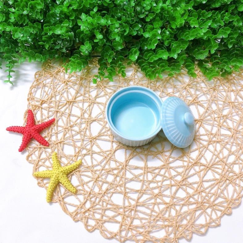 Bát sứ ăn dặm ramenkin có vân kèm nắp đậy 200ml cho bé, tô chén gốm sứ ăn cơm cho trẻ em SAMI KIDS