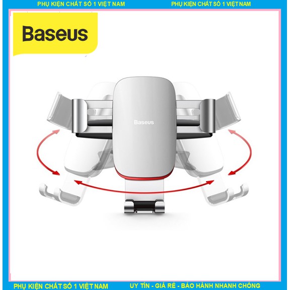 Đế Giữ Điện Thoại Dùng Cho Xe Hơi Baseus Metal Age Gravity Car Mount CD Version Gắn cửa gió điều hoà.