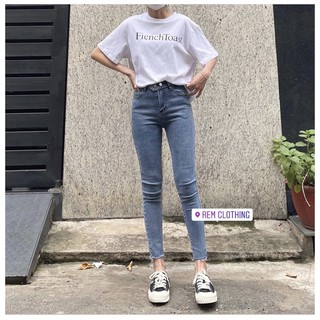 Quần skinny jean | lưng cao | co giãn tốt