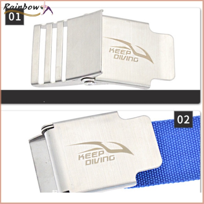 Khóa Cài Thắt Lưng Bằng Thép Không Gỉ Tháo Lắp Nhanh Cho Bình Dưỡng Khí 5cm