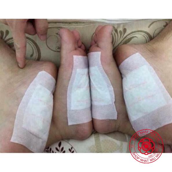 Miếng dán thải độc chân To Plan Natural Foot Sheet Nhật 30 miếng