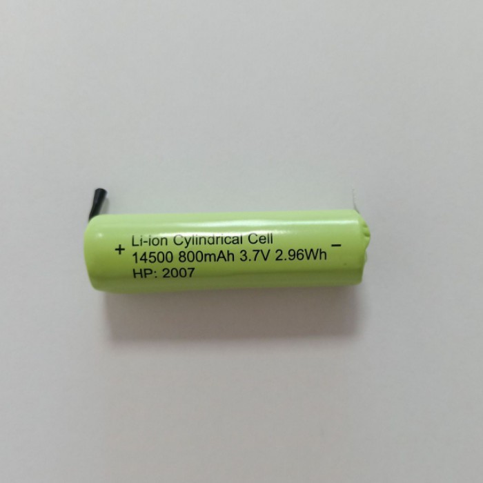 Pin tông đơ chấn viền, cạo khô Andis 14500 800mAh 3.7V 2.96Wh