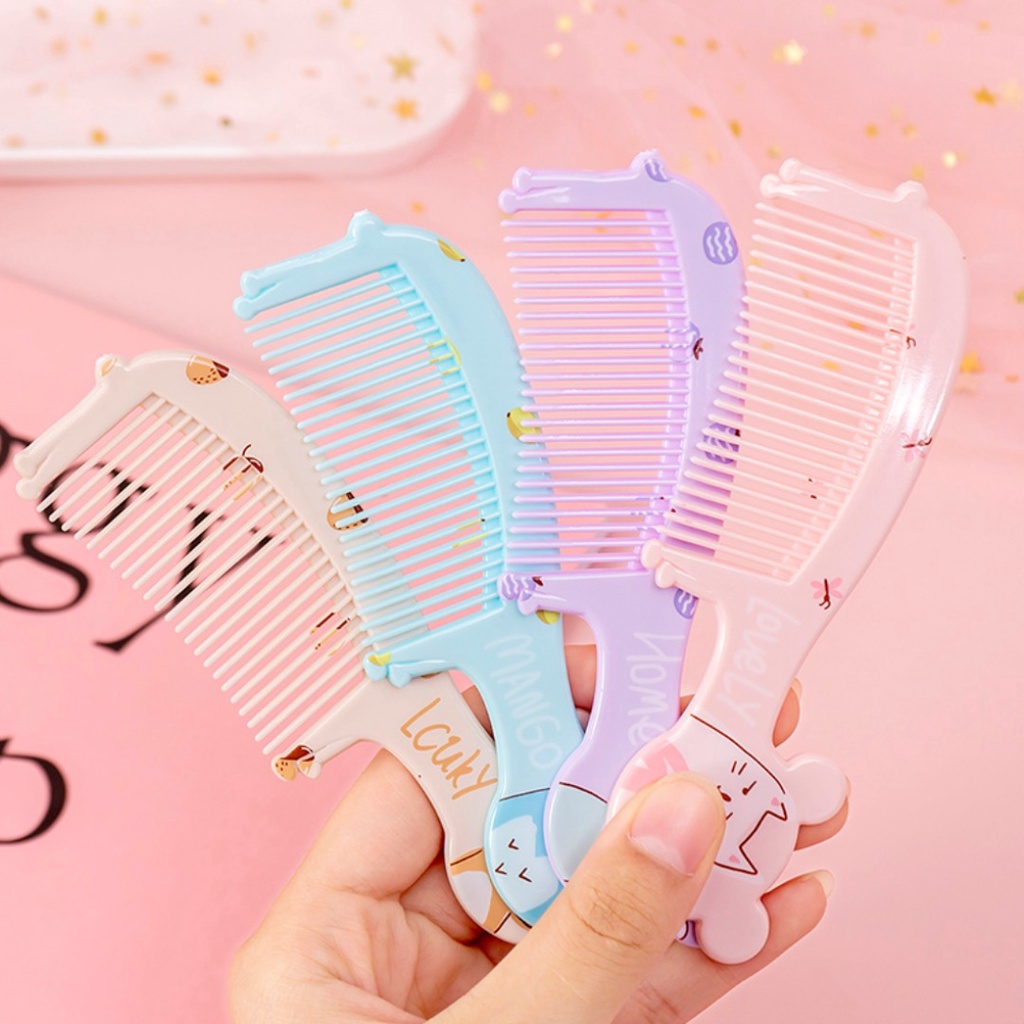 Lược Chải Tóc Cute Mini Bỏ Túi Dễ Thương Phụ Kiện Tóc Nữ PK26