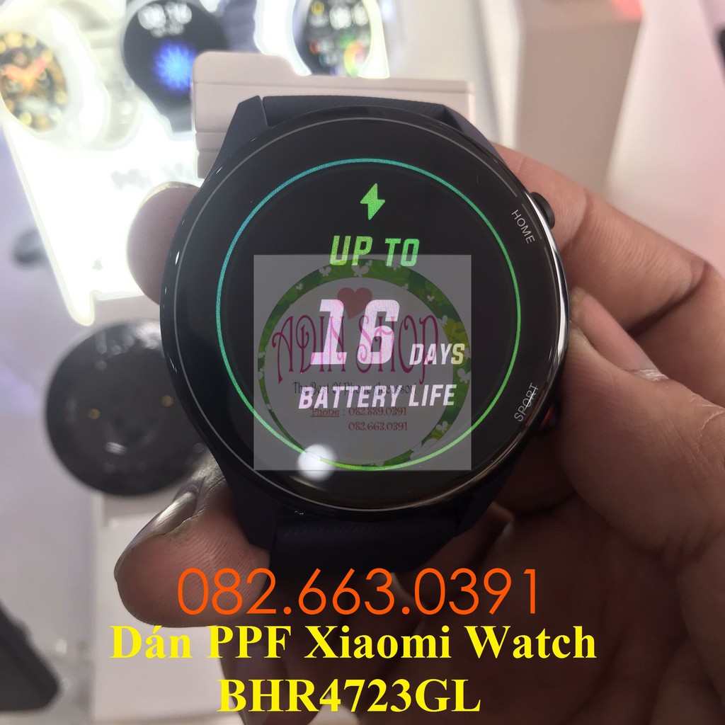 [Mua 1 tặng 1] Dán ppf Xiaomi Mi Watch BHR4723GL loại nhám, loại bóng