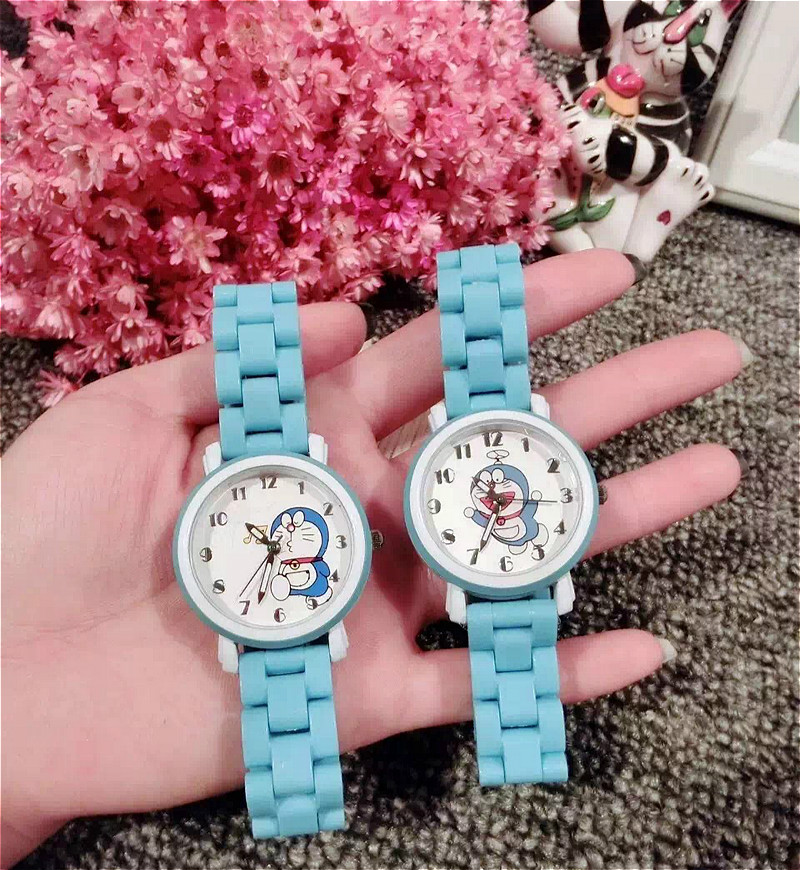 Đồng Hồ Đeo Tay Dây Sứ Mặt Hình Doraemon Dễ Thương | BigBuy360 - bigbuy360.vn