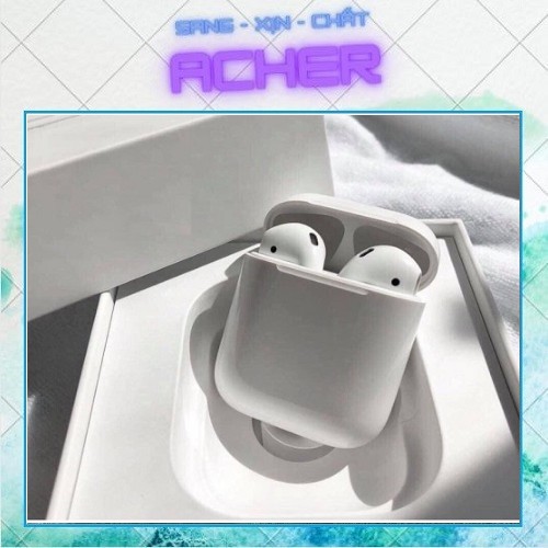 [CAO CẤP] Tai Nghe Bluetooth Airpods 2 Phiên Bản Cao Cấp Đổi tên Định Vị Dùng Cả IOS & Androi - Bảo Hành 6 Tháng
