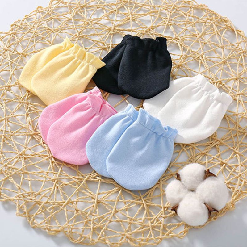 Bộ Găng Tay + Găng Tay + Găng Tay + Vỏ Bọc Chân Bằng Cotton Mềm