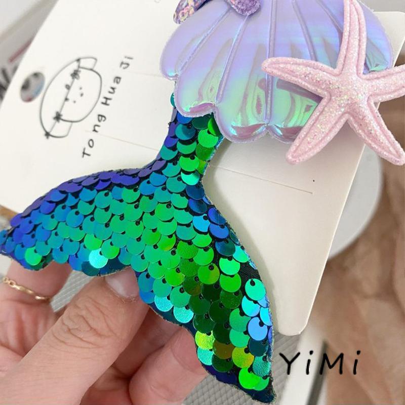 🌈Kẹp Tóc Hình Đuôi Nàng Tiên Cá Dễ Thương Dành Cho Bé Gái